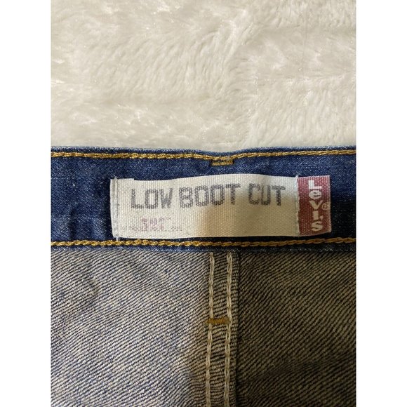 LEVIS 527 Low Boot Cut 38 X 30 (36x30 msrd) JEANS Mens - Picture 11 of 12
